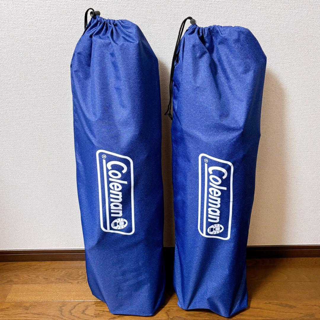 【限定カラー】美品 Coleman コールマン レイチェア デニム 2脚セット