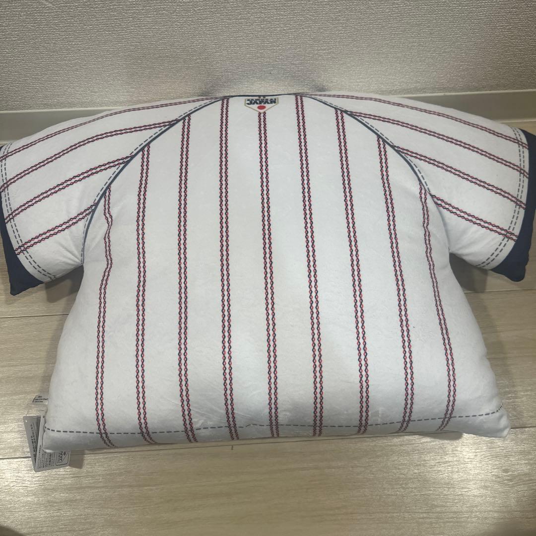 侍ジャパン　ユニフォーム型　キャップ型　超BIGクッション
