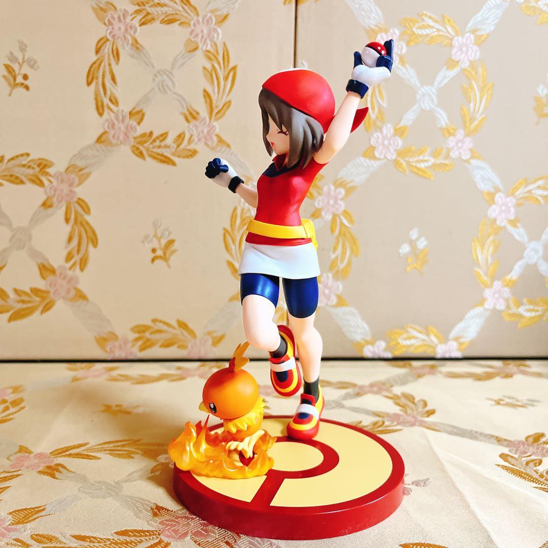 コトブキヤ ポケットモンスター ハルカ with アチャモ フィギュア 色紙付き