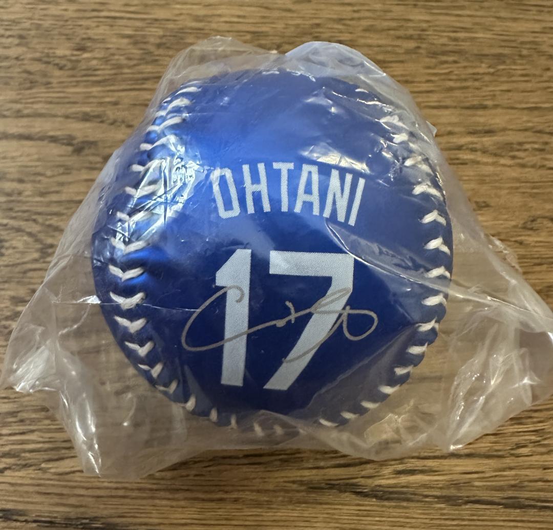 大谷翔平 2024年 MVP 50-50達成 ワールドシリーズ優勝 記念ボール
