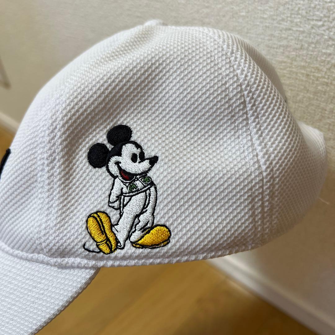 【V12 ミッキーキャップ】ゴルフ ホワイト