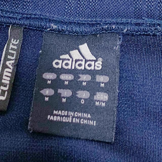 大きいサイズ✨️ビッグロゴ adidas ジャージ上下 ネイビー×オレンジ