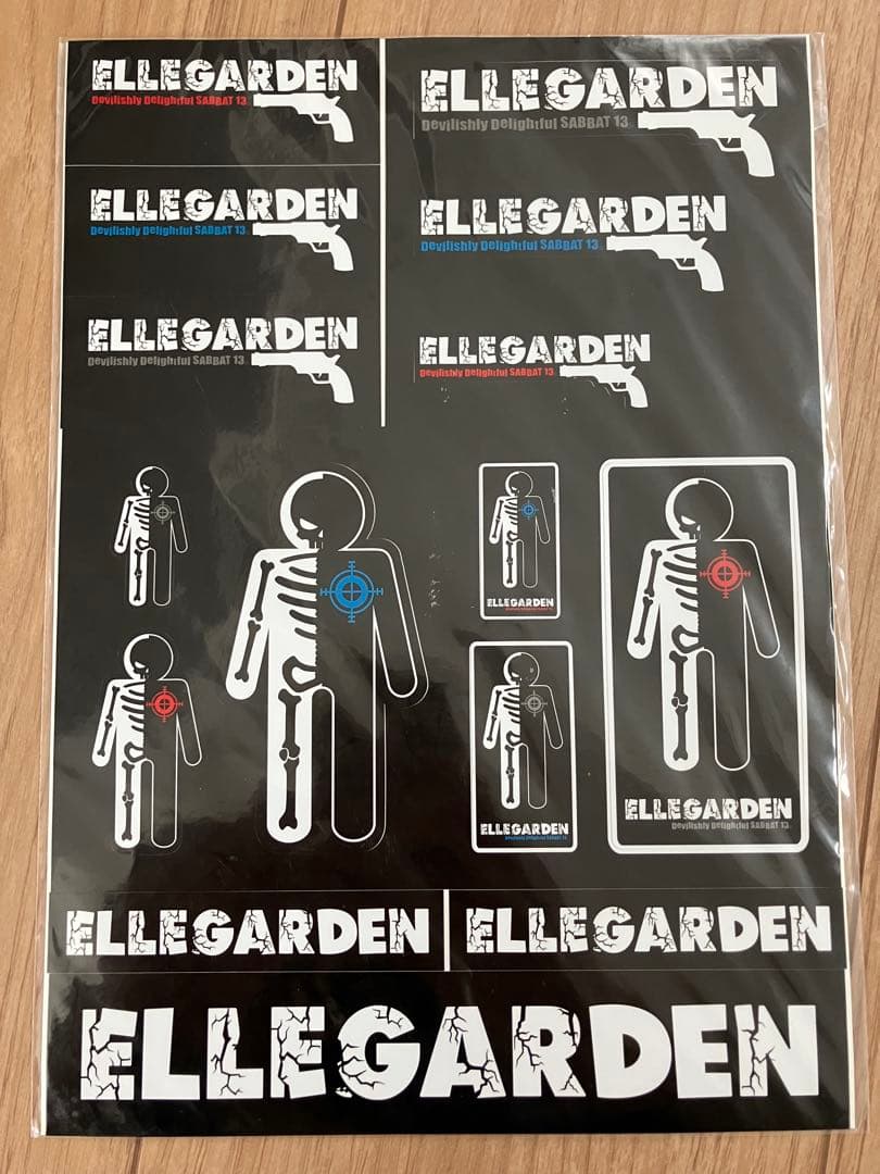ELLEGARDEN ステッカー 6枚セット