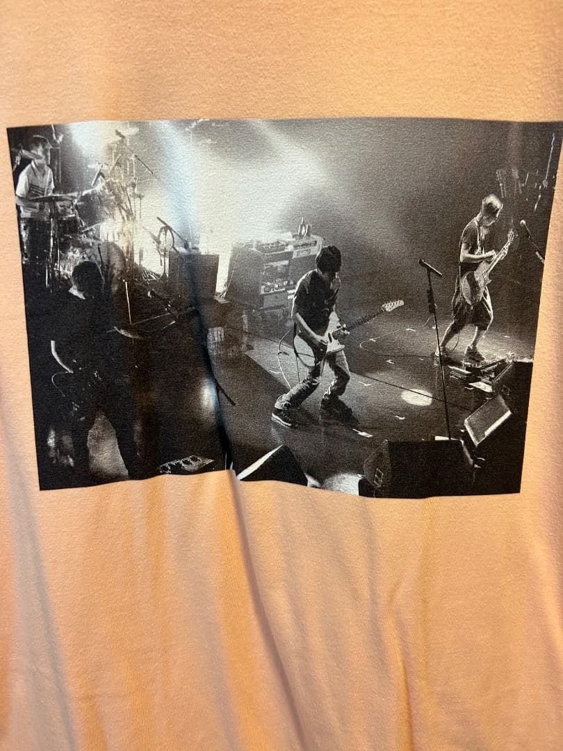 Spitzbergen ライブTシャツ オレンジ
