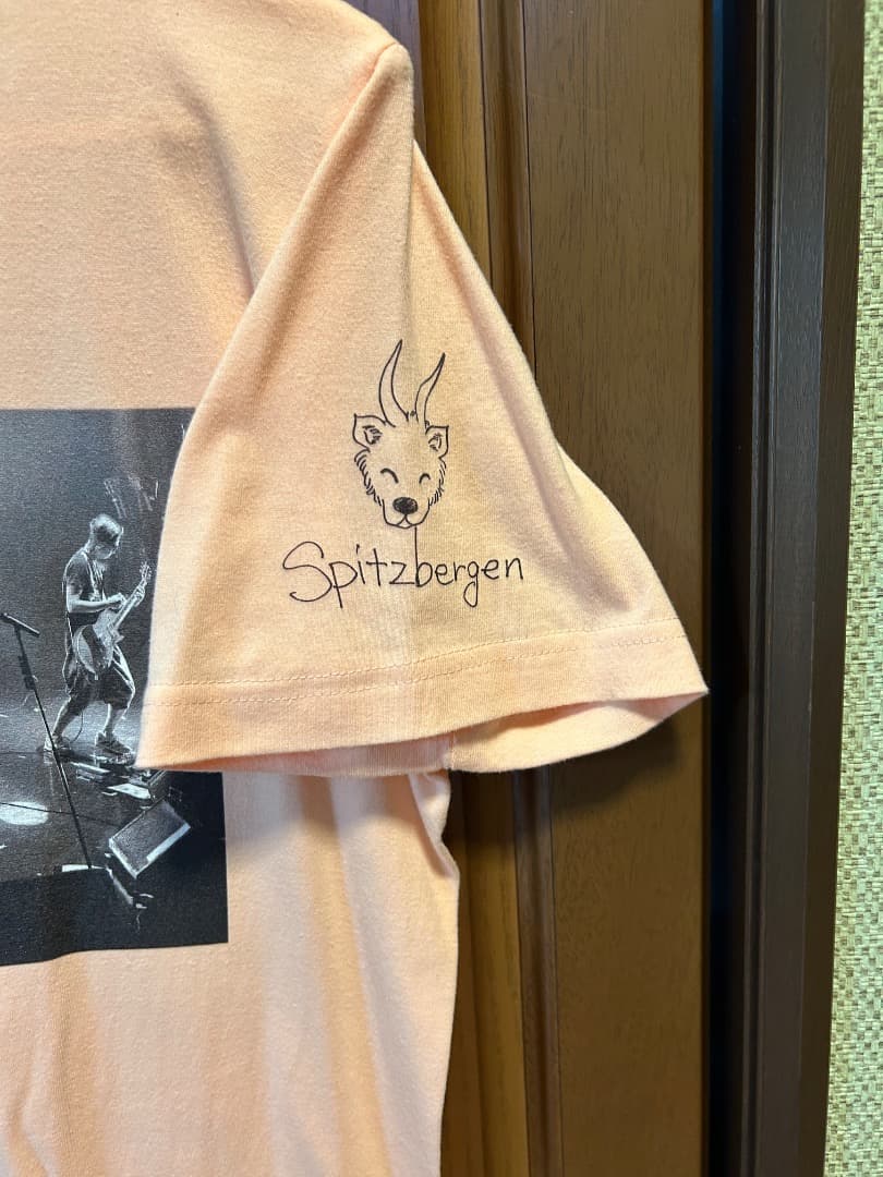 Spitzbergen ライブTシャツ オレンジ