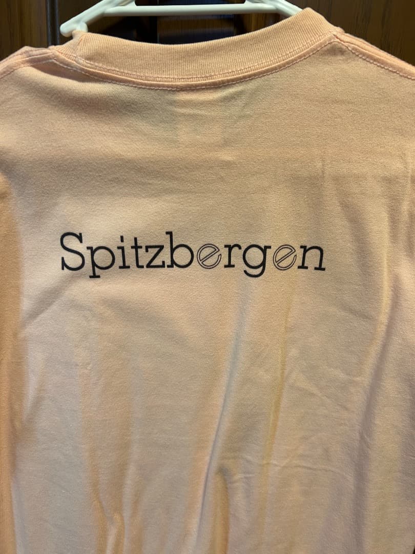 Spitzbergen ライブTシャツ オレンジ