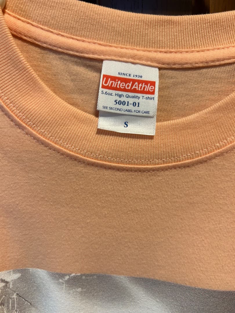 Spitzbergen ライブTシャツ オレンジ