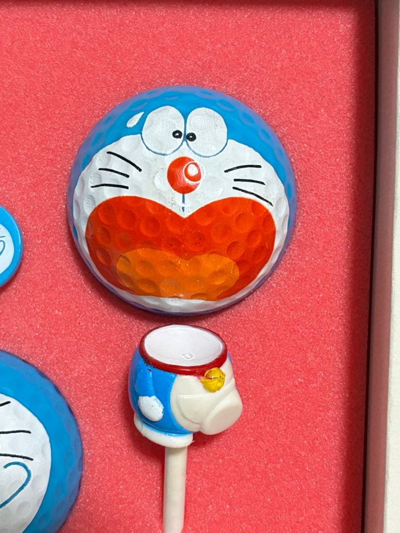 ドラえもん　ゴルフボール　希少　レア　 ゴルフティー　ゴルフマーカー　テレビ朝日