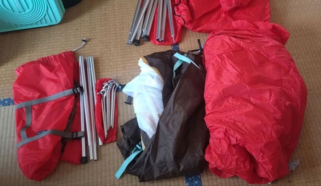 tent-Mark DESIGNES パンダテント＆タープセット（レッド）