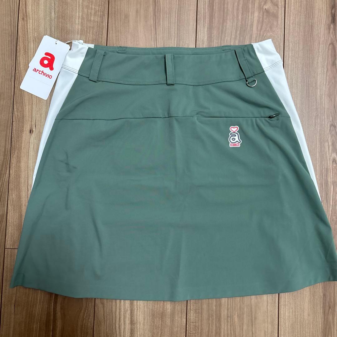 オリーブグリーン ゴルフ用スカート アルチビオ 新品