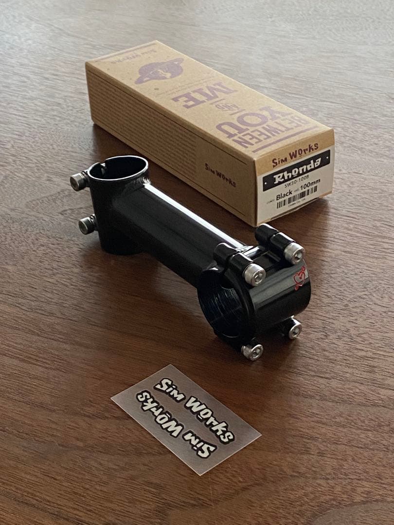 パーツ SIMWORKS Rhonda Stem 100mm. 31.8mm