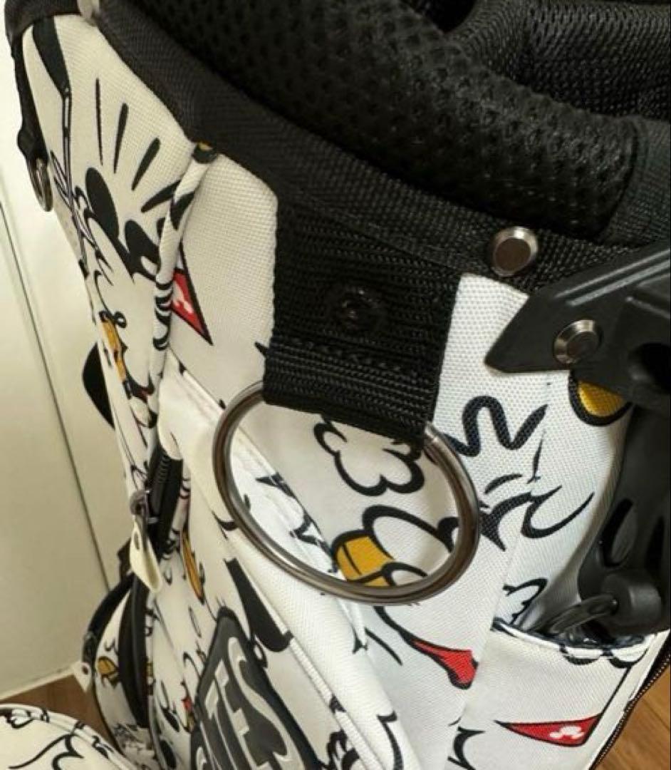 【限定コラボ】PEARLY GATES キャディバッグ　ミッキーコラボ