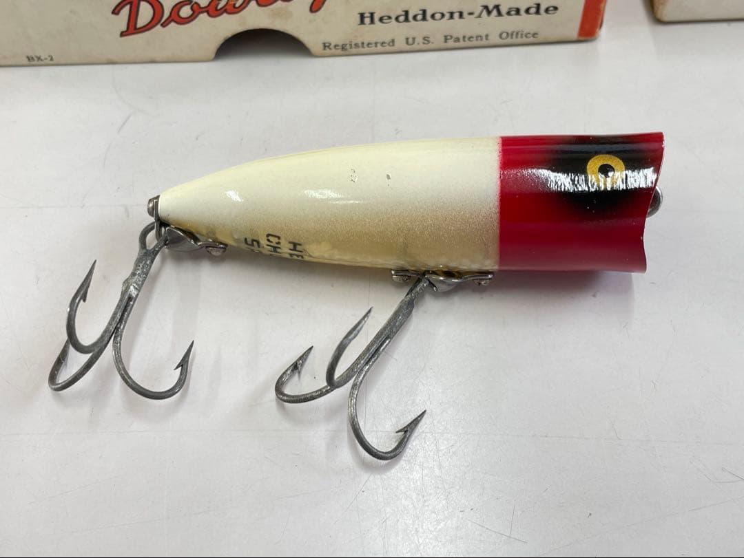 50年代 HEDDON CHUGGER SPOOK 金目 RH MIB