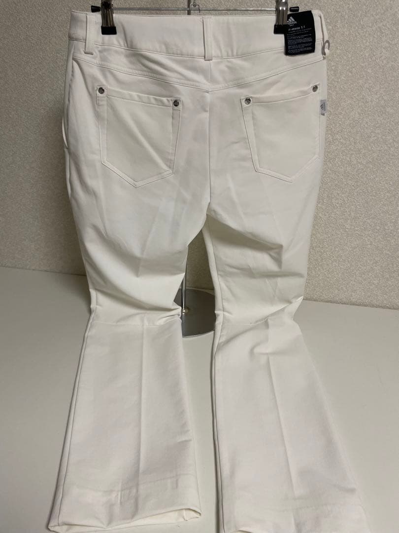 【美品】　アディダス　ゴルフ　パンツ　白　レディース