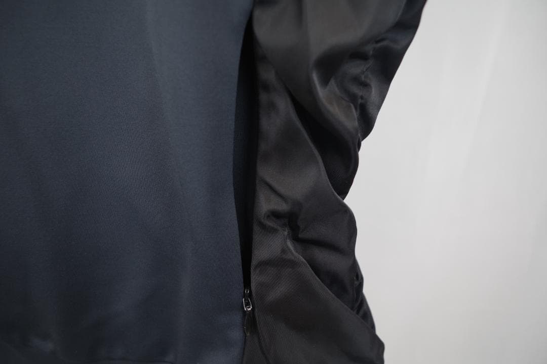 LANVIN SPORT ダークグレー フード付き ベスト❁0240
