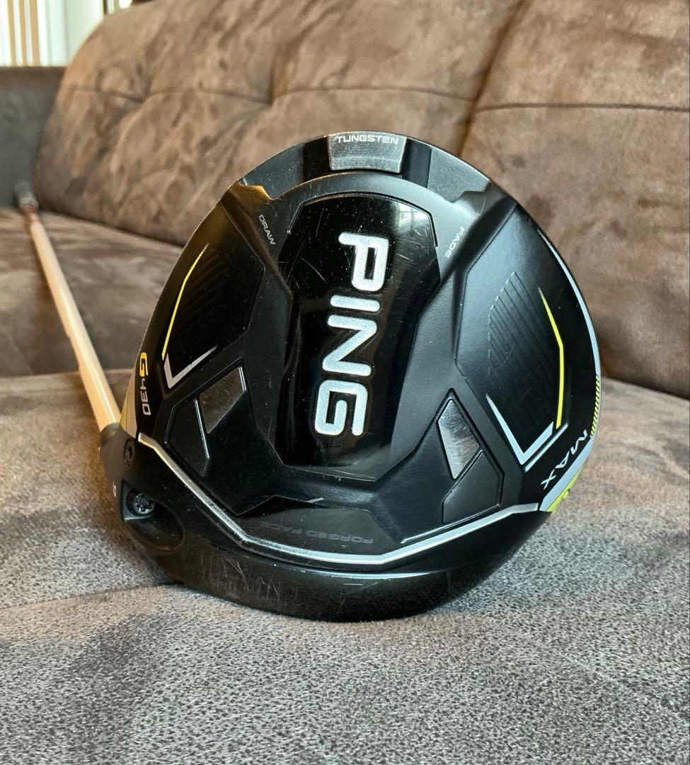 PING G430MAX 9ドライバー シャフトTOURAD GC-5 Ｓ