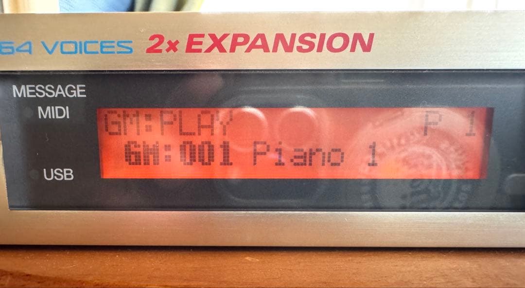 Roland XV-5050 シンセサイザー音源モジュール