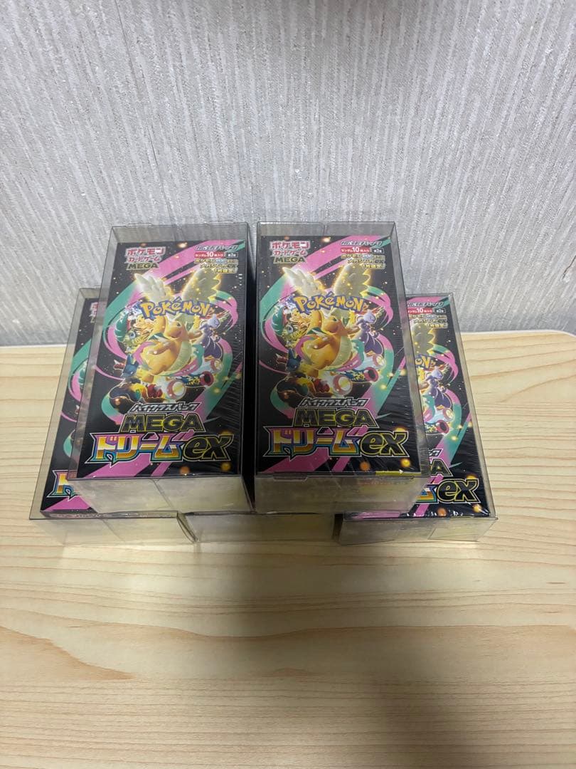 メガドリームex 5BOX シュリンク付き ケース付き