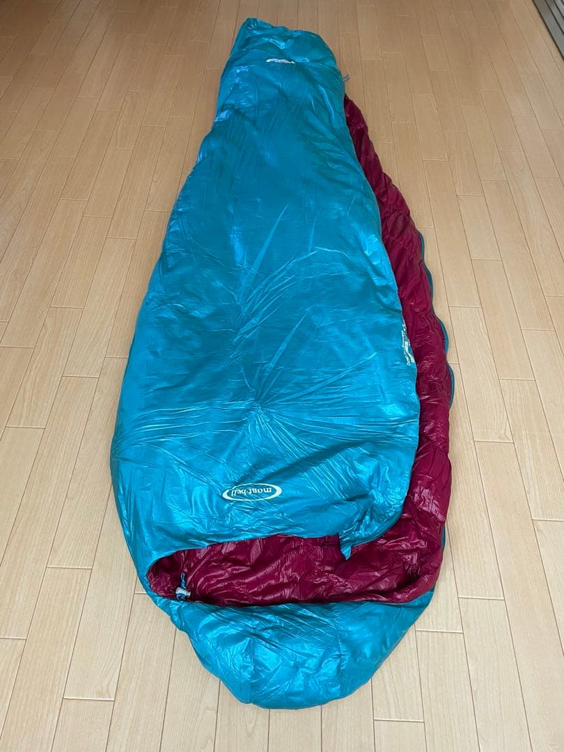 【美品】mont-bell 寝袋 ダウンハガー800 Women's #3
