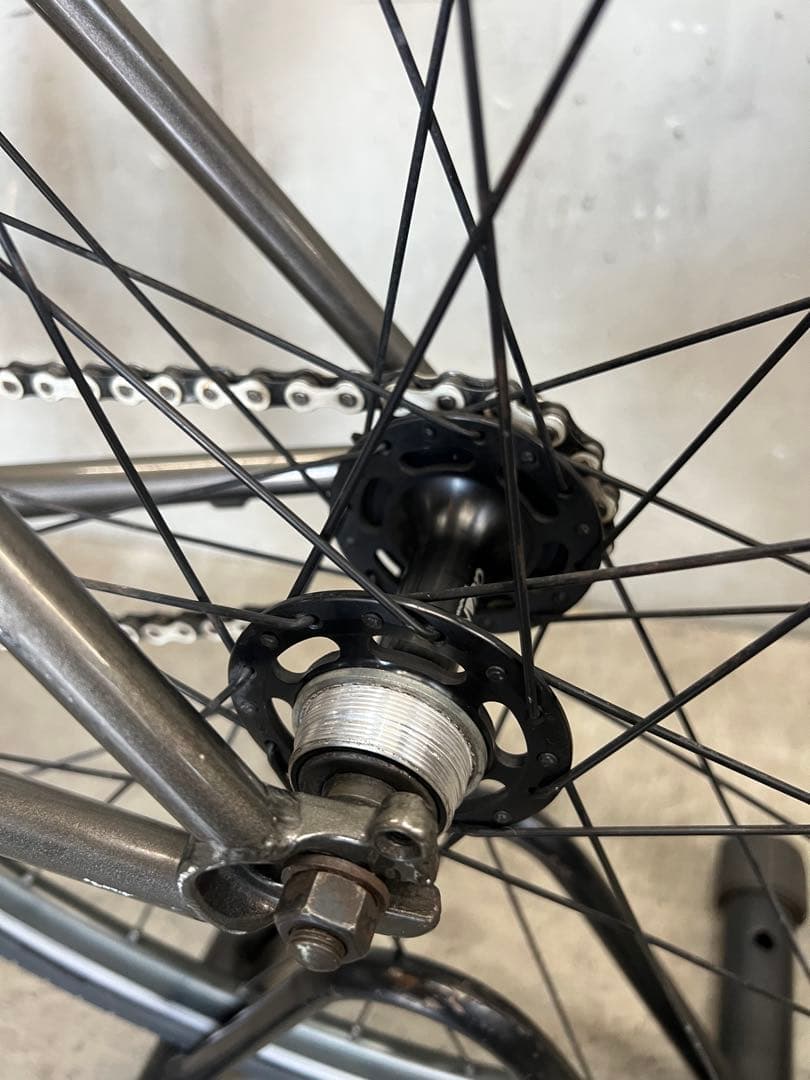 ピストバイク　FUJI FEATHER フジフェザーCX 700c クロモリ