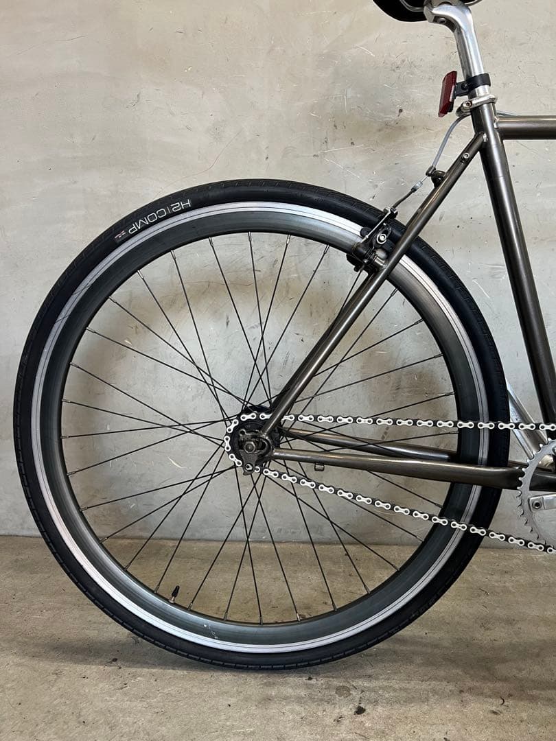 ピストバイク　FUJI FEATHER フジフェザーCX 700c クロモリ