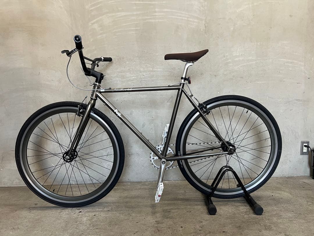 ピストバイク　FUJI FEATHER フジフェザーCX 700c クロモリ