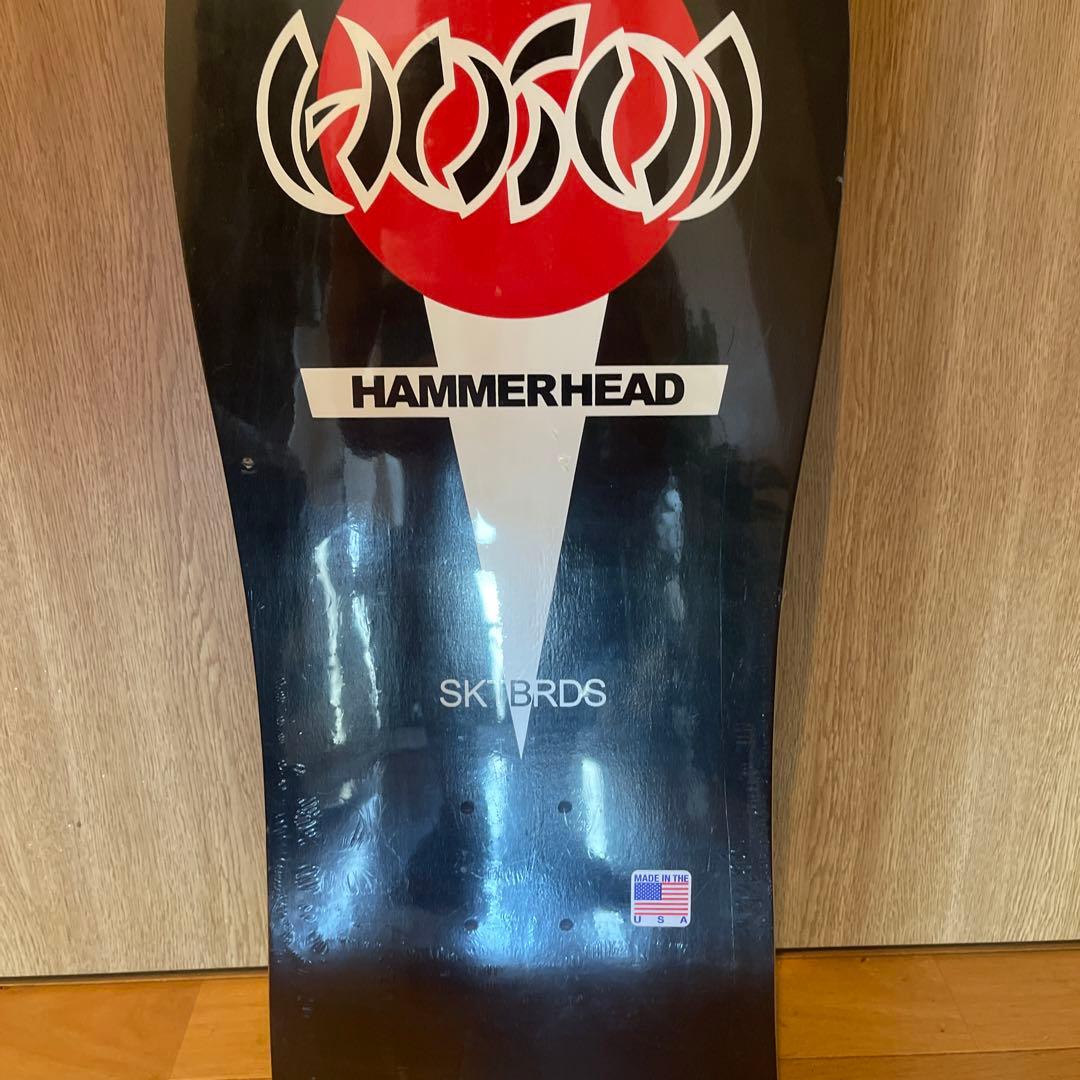 新品未使用　HOSOI ハンマーヘッド　スケートボードデッキ