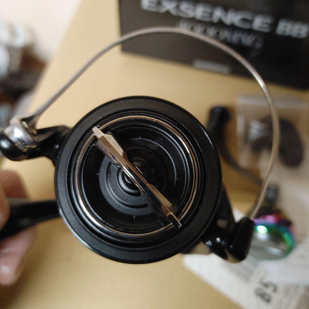 SHIMANO 24EXSENCE BB 4000MXG カスタムノブ装着