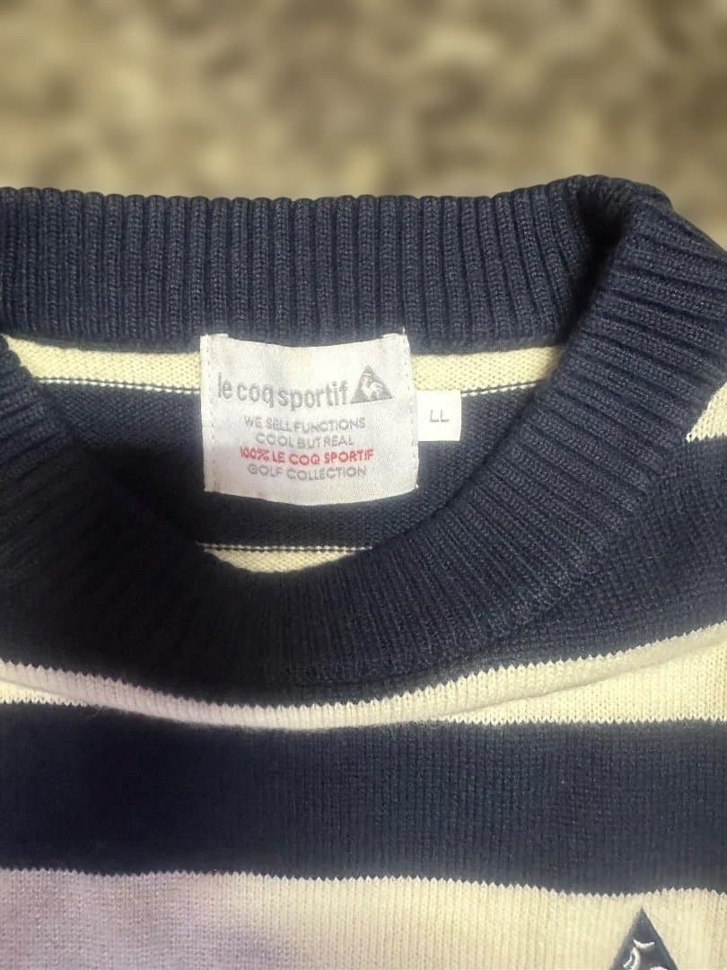 le coq sportif ストライプ セーター LL