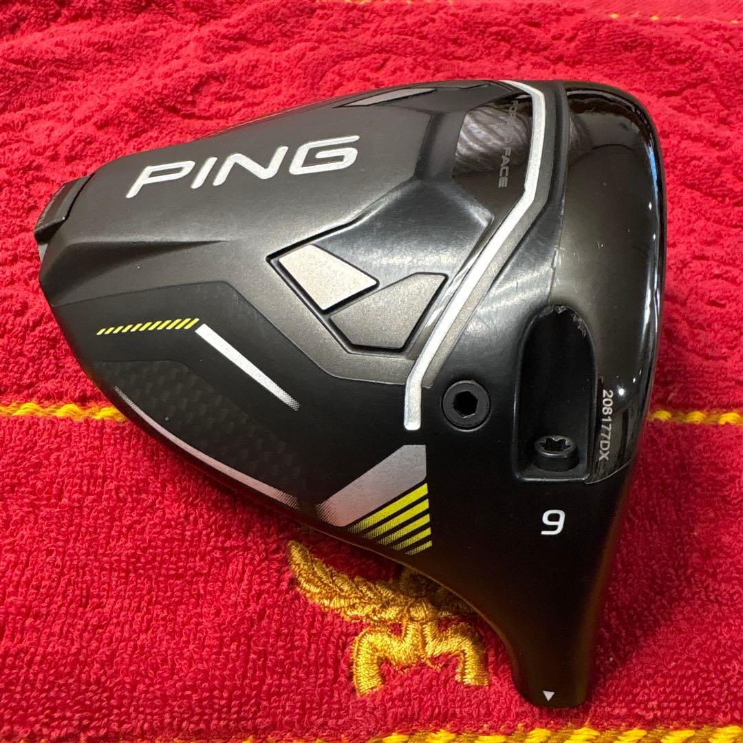 ピンG430MAX10Kドライバー9度 ヘッドのみ.ヘッドカバー付き