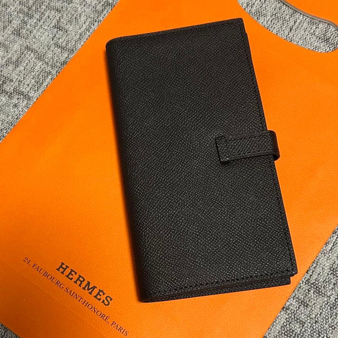 訳ありエルメスノベルティ長財布　ブラック
