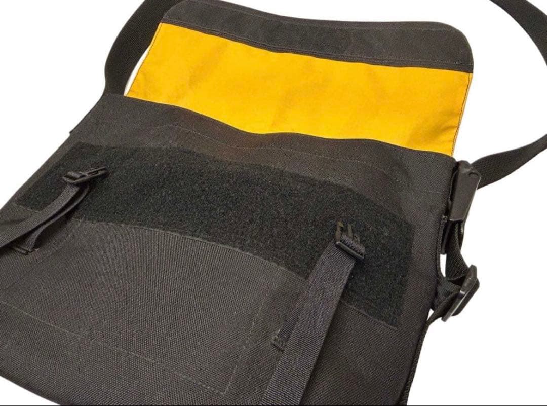 USA製 AERO STICH ナイロン メッセンジャー ショルダーバッグ 黒