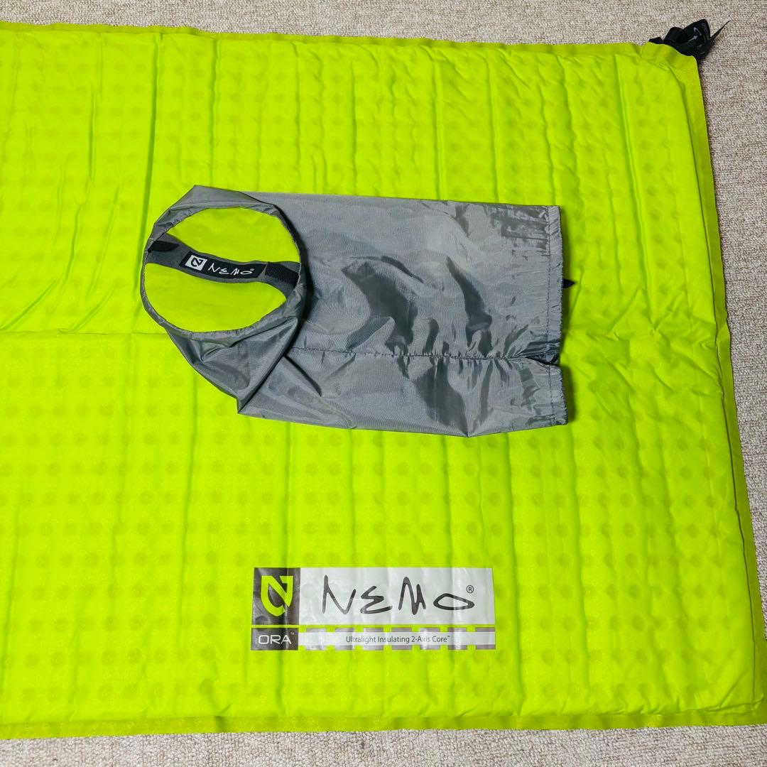 NEMO ORA ニーモ　オーラ　XL インフレータ　スリーピング　美品　登山
