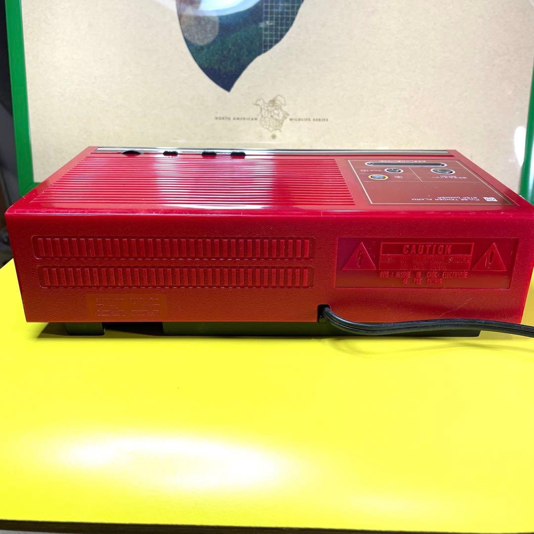 National FM-AM 2BAND digital RADIO 置時計
