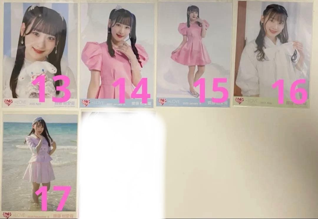 【バラ売り可】 イコラブ 齋藤樹愛羅 生写真