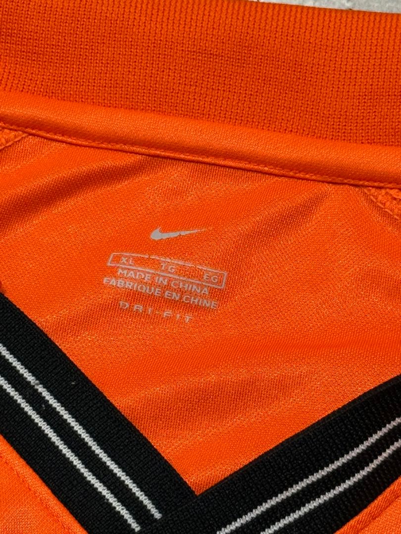 最終 90-00s NIKE team ナイキ ゲームシャツ オランダカラー