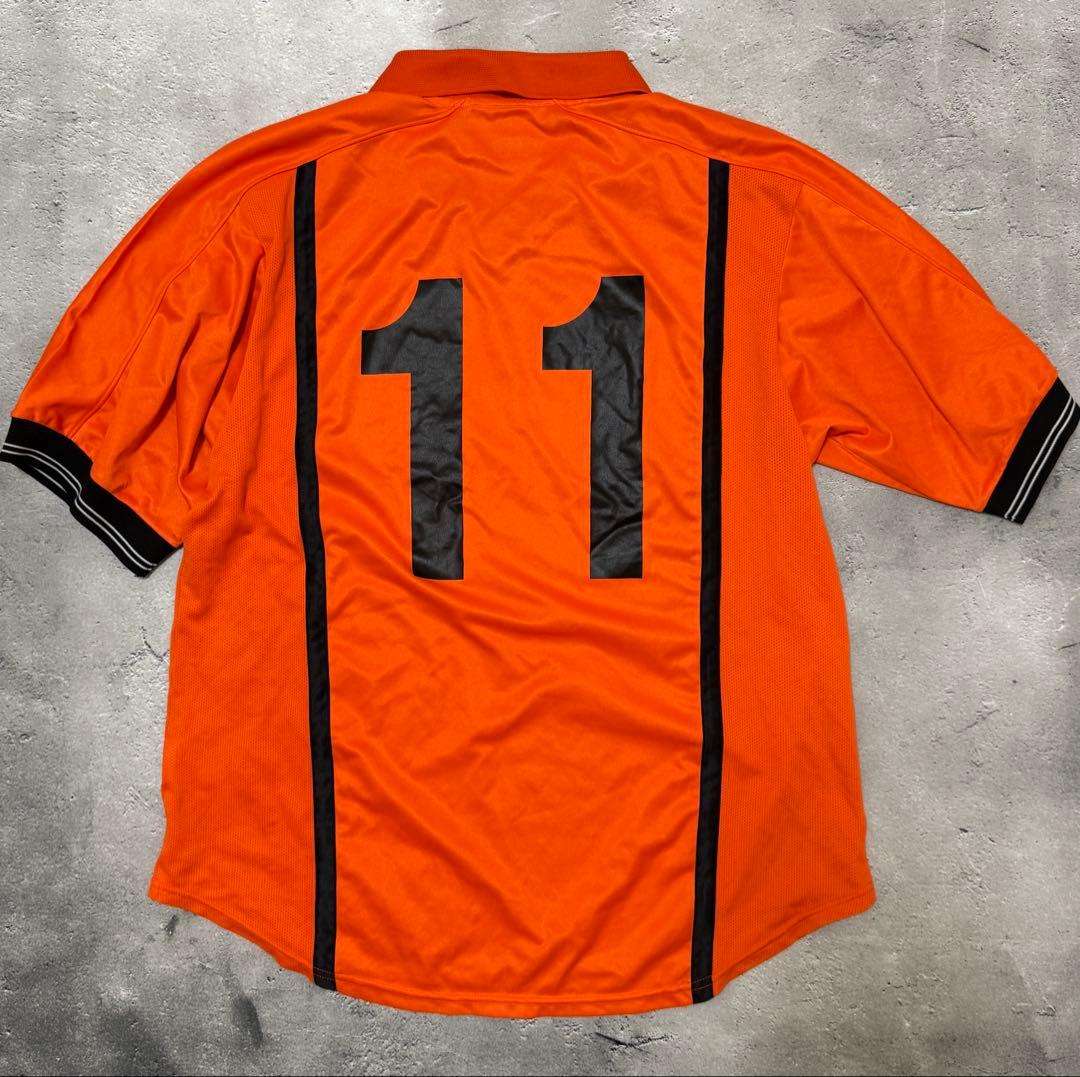 最終 90-00s NIKE team ナイキ ゲームシャツ オランダカラー