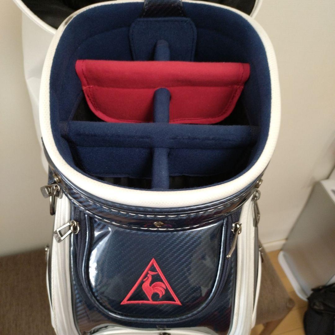 le coq sportif キャディバッグ ホワイト