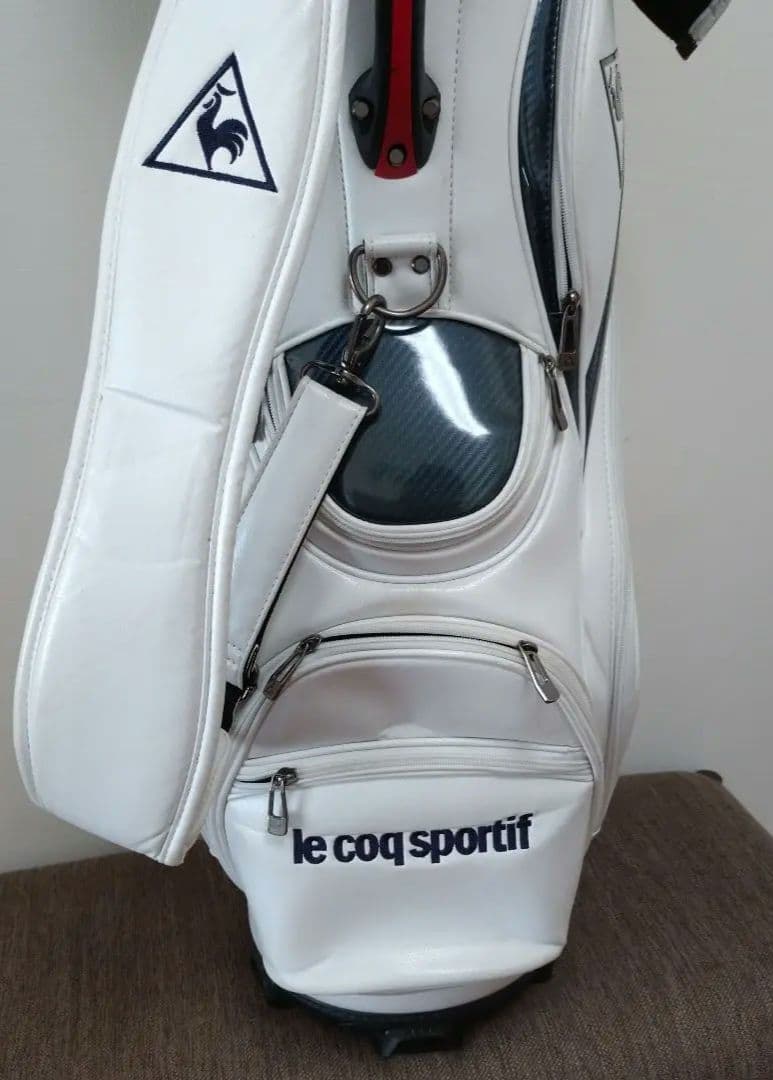 le coq sportif キャディバッグ ホワイト