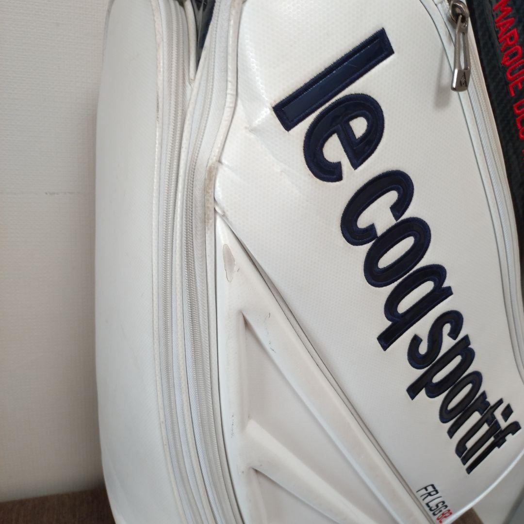 le coq sportif キャディバッグ ホワイト