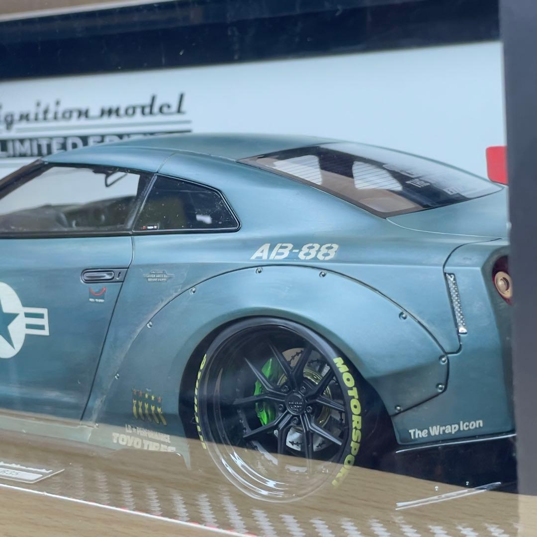 LB-WORKS Nissan GT-R R35 1/18 リバティーウォーク