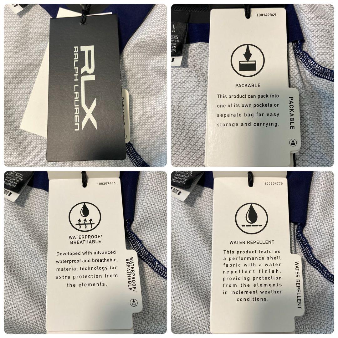新品タグ付き✨RLX ラルフローレン 現行QR 2WAY ジャケット メンズ L