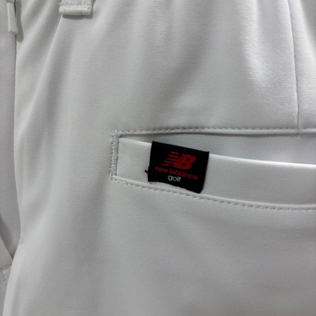 ★美品★ new balance ゴルフウェア スカート ホワイト/ブラック