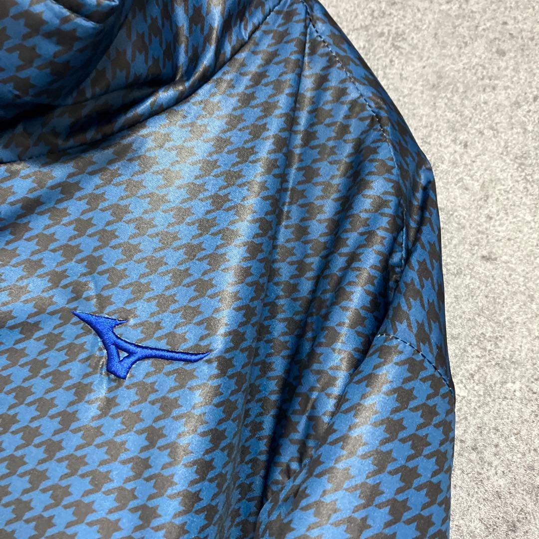 MIZUNO golf ブレスサーモ　ゴルフ　千鳥格子　セットアップ　LL