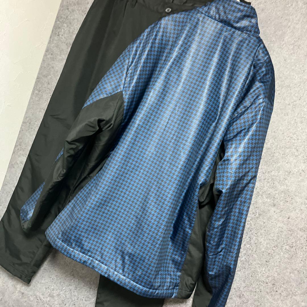MIZUNO golf ブレスサーモ　ゴルフ　千鳥格子　セットアップ　LL