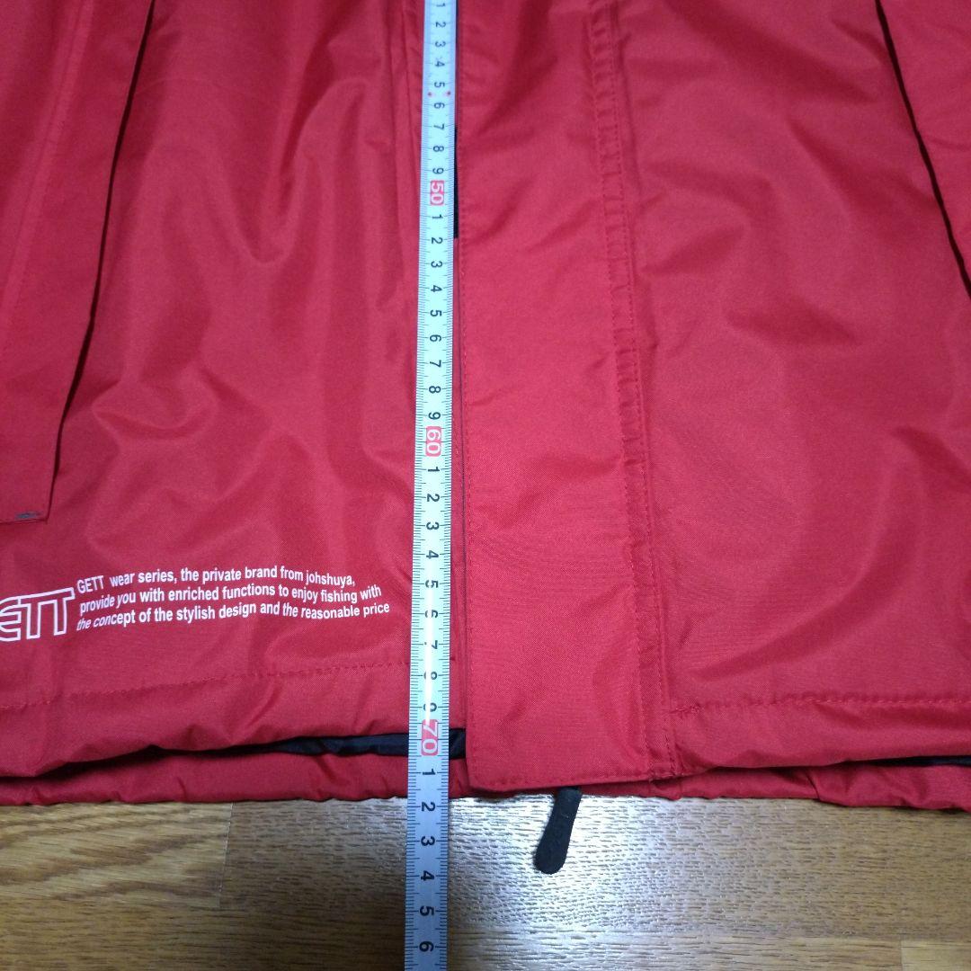 GETT フィッシングジャケット Lサイズ 赤&グレーパンツ