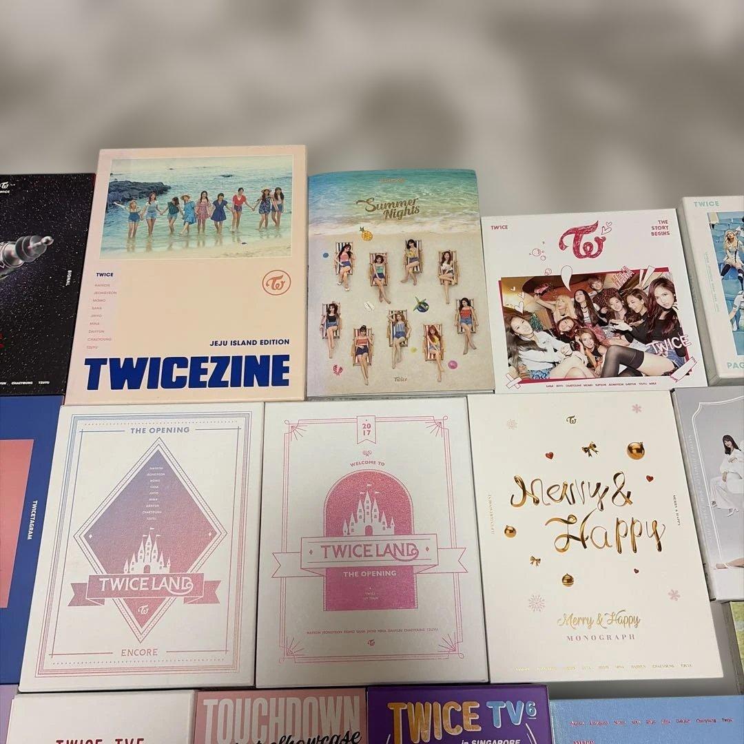 TWICE DVDフォトブックセット 他19点 まとめ売り