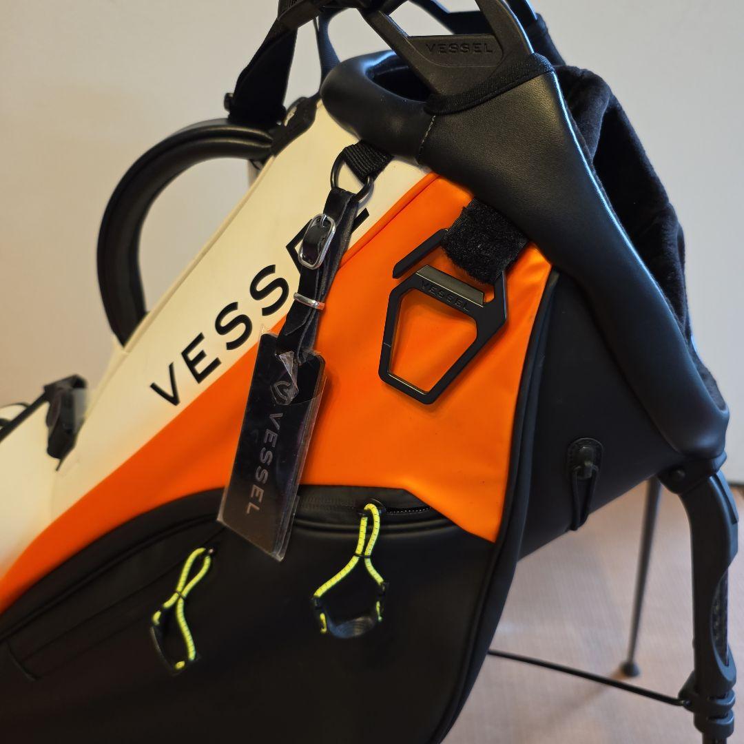【美品】VESSEL / スタンドキャディバッグ