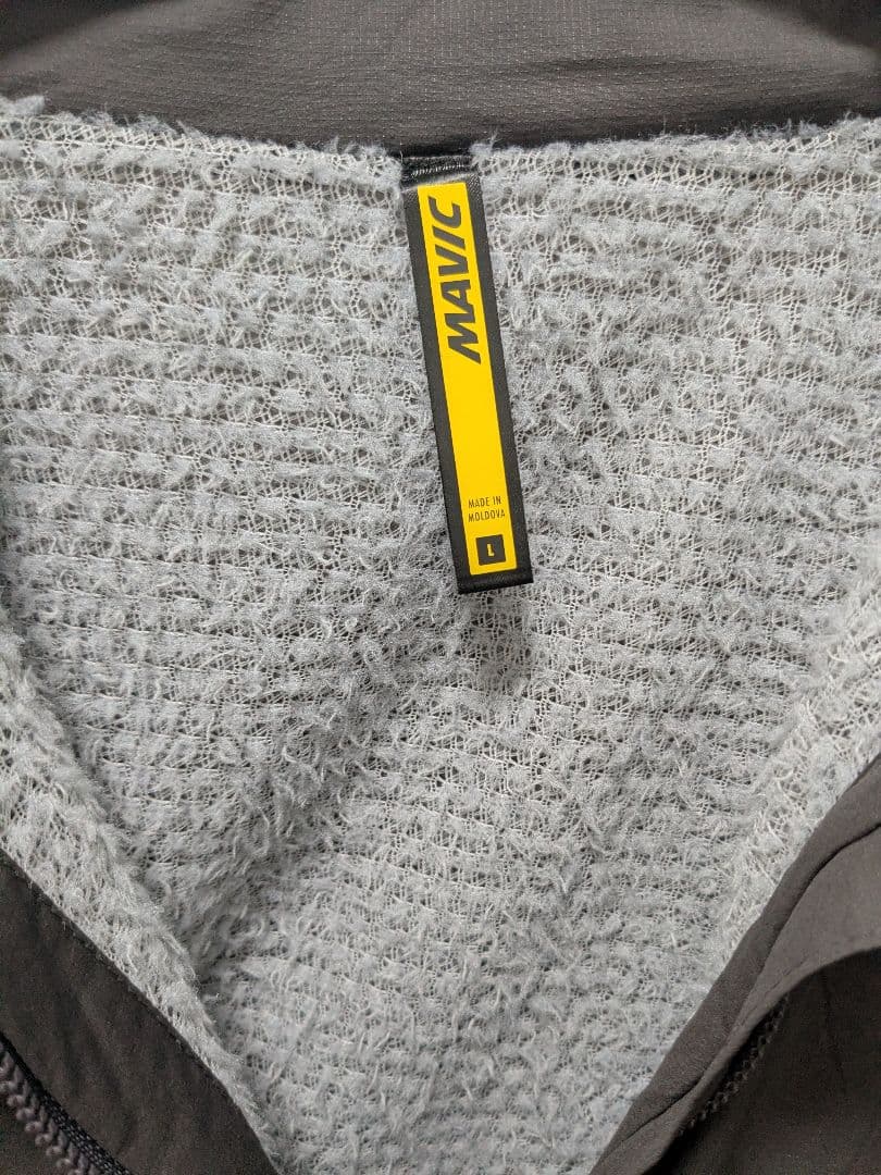 MAVIC グレー サイクルジャケット ウィンドブレーカー リフレクター