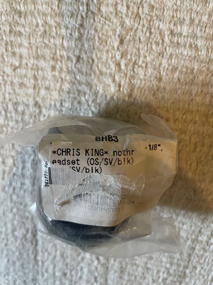 パーツ CHRIS KING nothreadset 1 1/8 inch